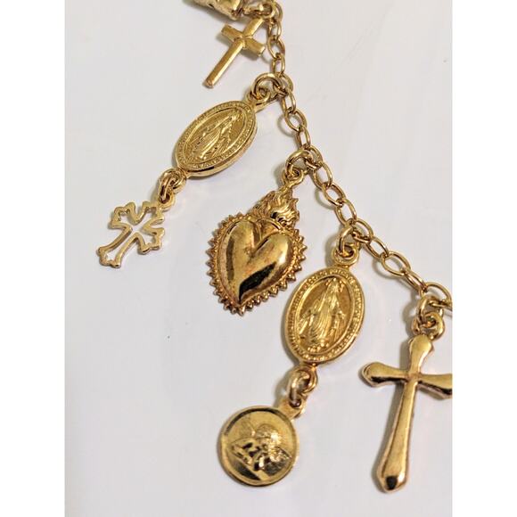 Gold Charm Necklace - Picture 6 of 8